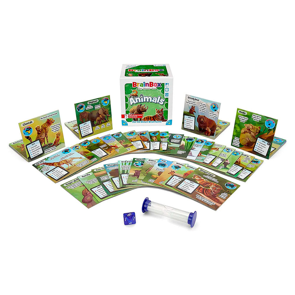 JUEGO DE MESA BRAINBOX ANIMALES