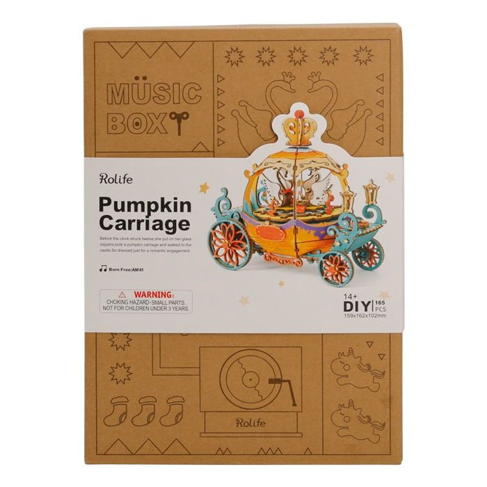 ROLIFE PUMPKIN CARRIAGE (CAJA MUSICAL - 165 piezas)