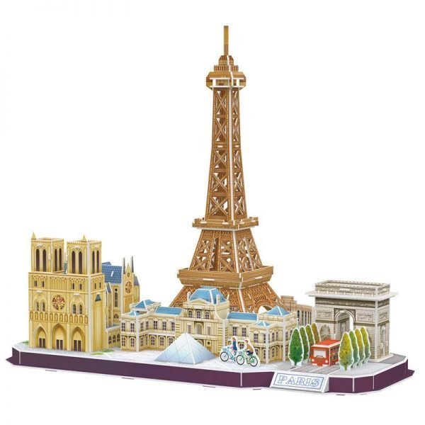 CUBICFUN CITY LINE PUZZLE 3D PARIS (114 PIEZAS)