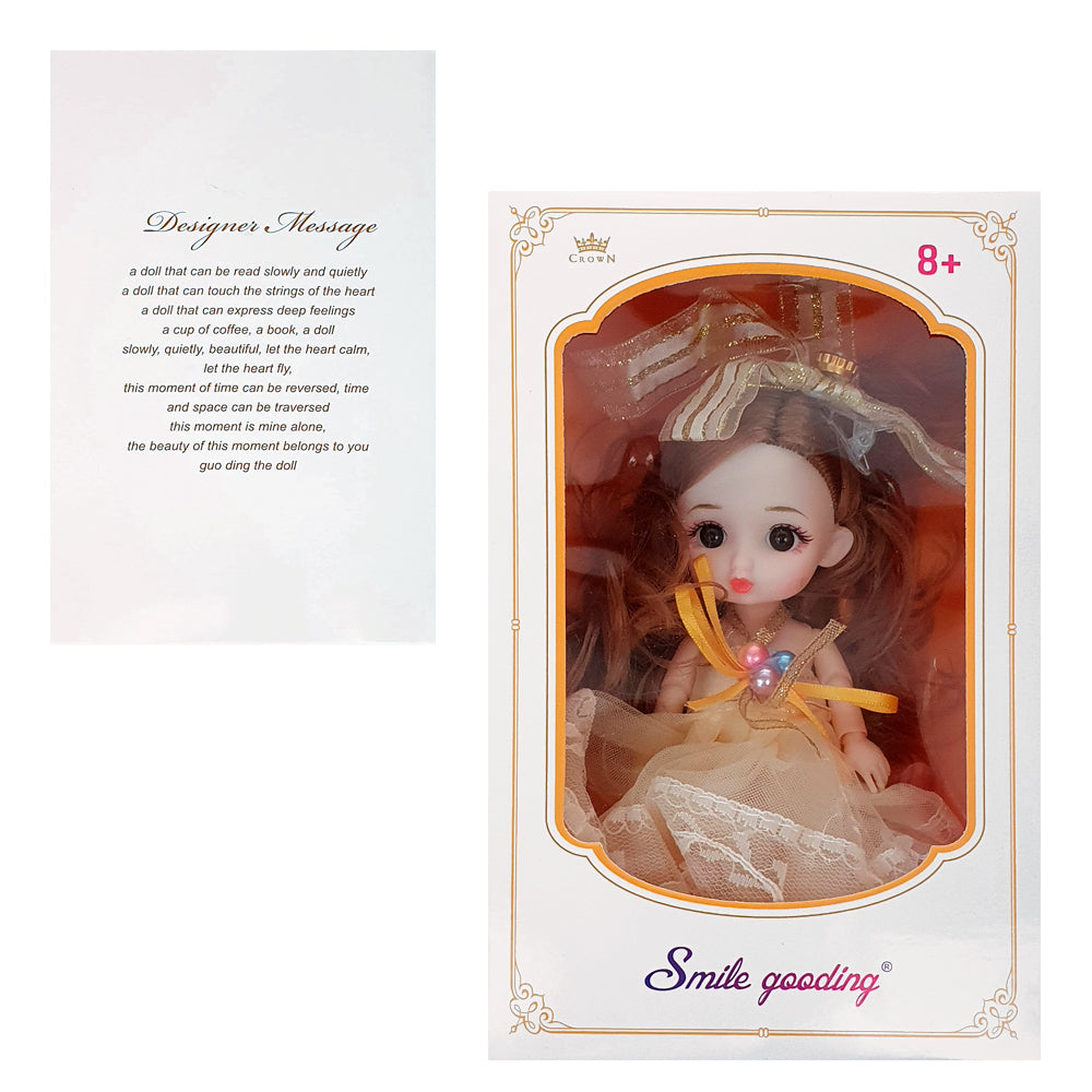 MUÑECA TRADICIONAL GOLDIE CUTE DOLL