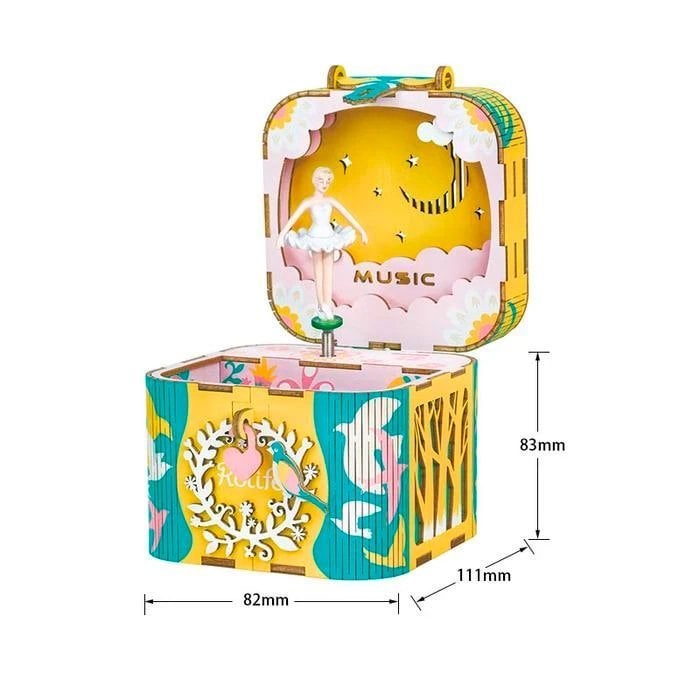 ROLIFE DANCING BALLERINA (CAJA MUSICAL - 52 piezas)