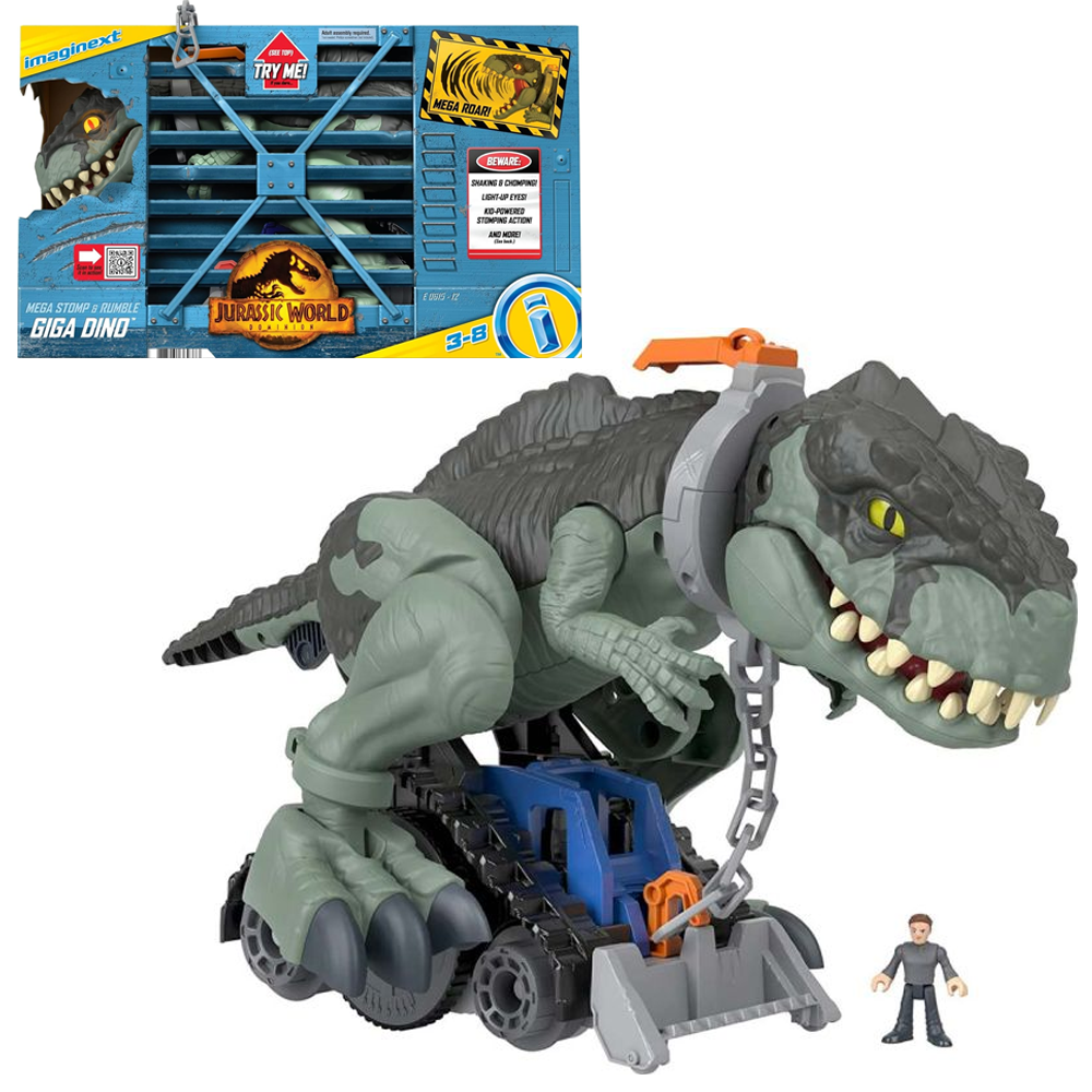 FISHER PRICE JURASSIC WORLD GIGANTOSAURUS | IMAGINEX