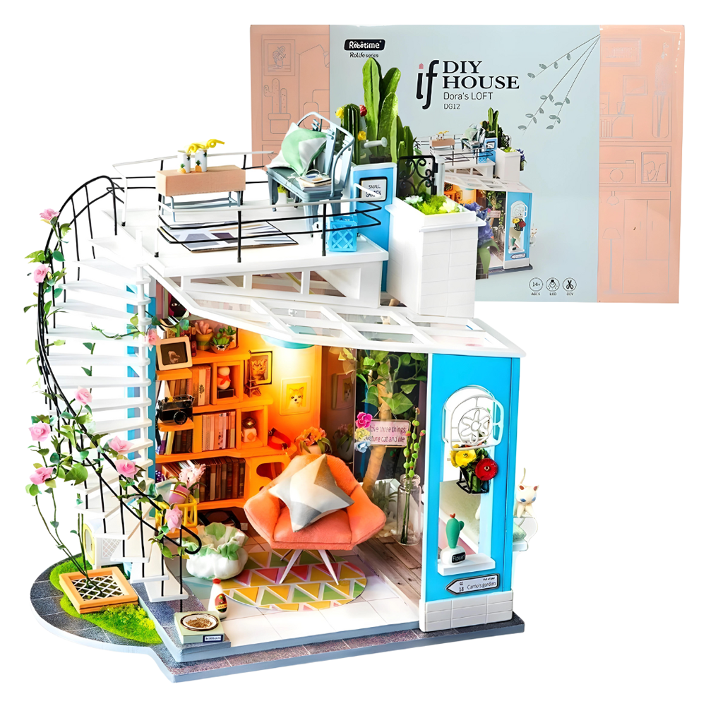 MAQUETA DORA'S LOFT DIY HOUSE | ROLIFE