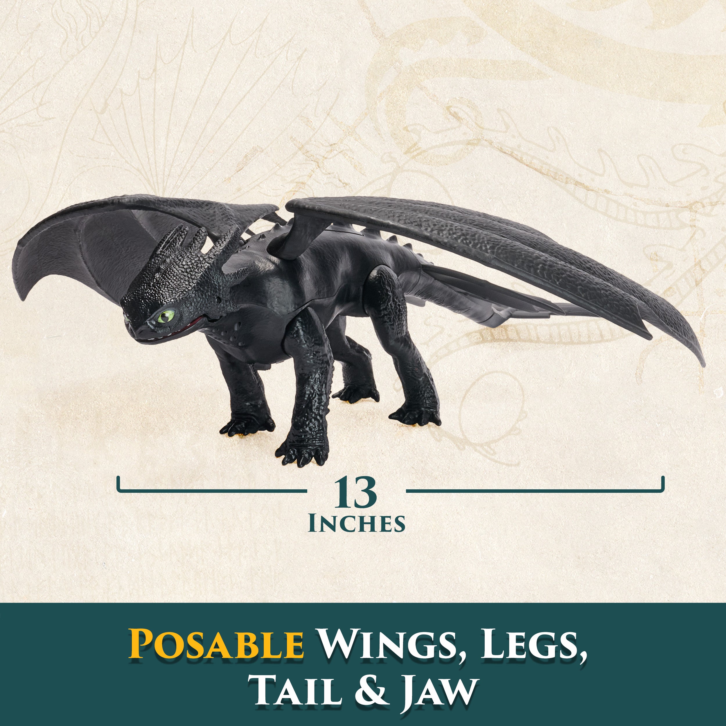 FIGURA CHIMUELO (TOOTHLESS) SONIDOS DE PLASMA | SPINMASTER