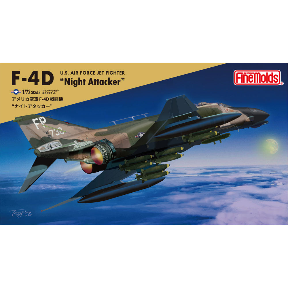 US AIR FORCE F-4D FIGHTER NIGHT ATTACKER