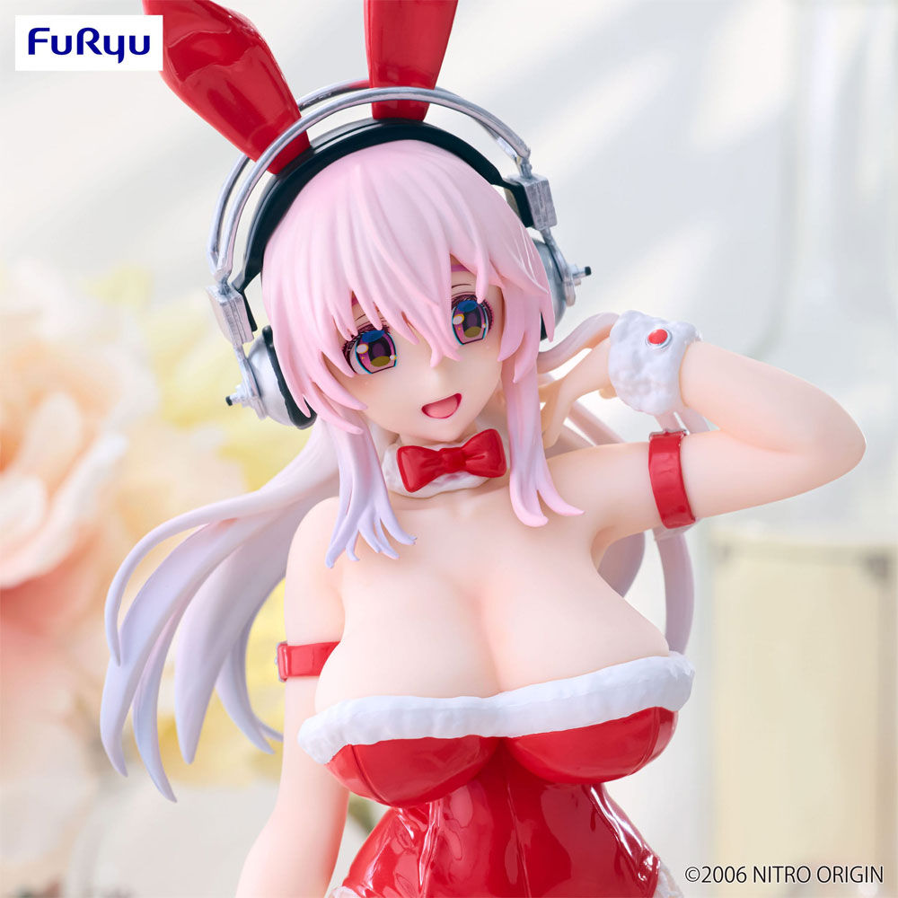 FIGURA SUPER SONICO BICUTE BUNNIES FIGURE RED RABBIT VER.