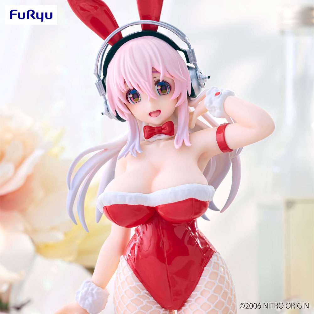 FIGURA SUPER SONICO BICUTE BUNNIES FIGURE RED RABBIT VER.