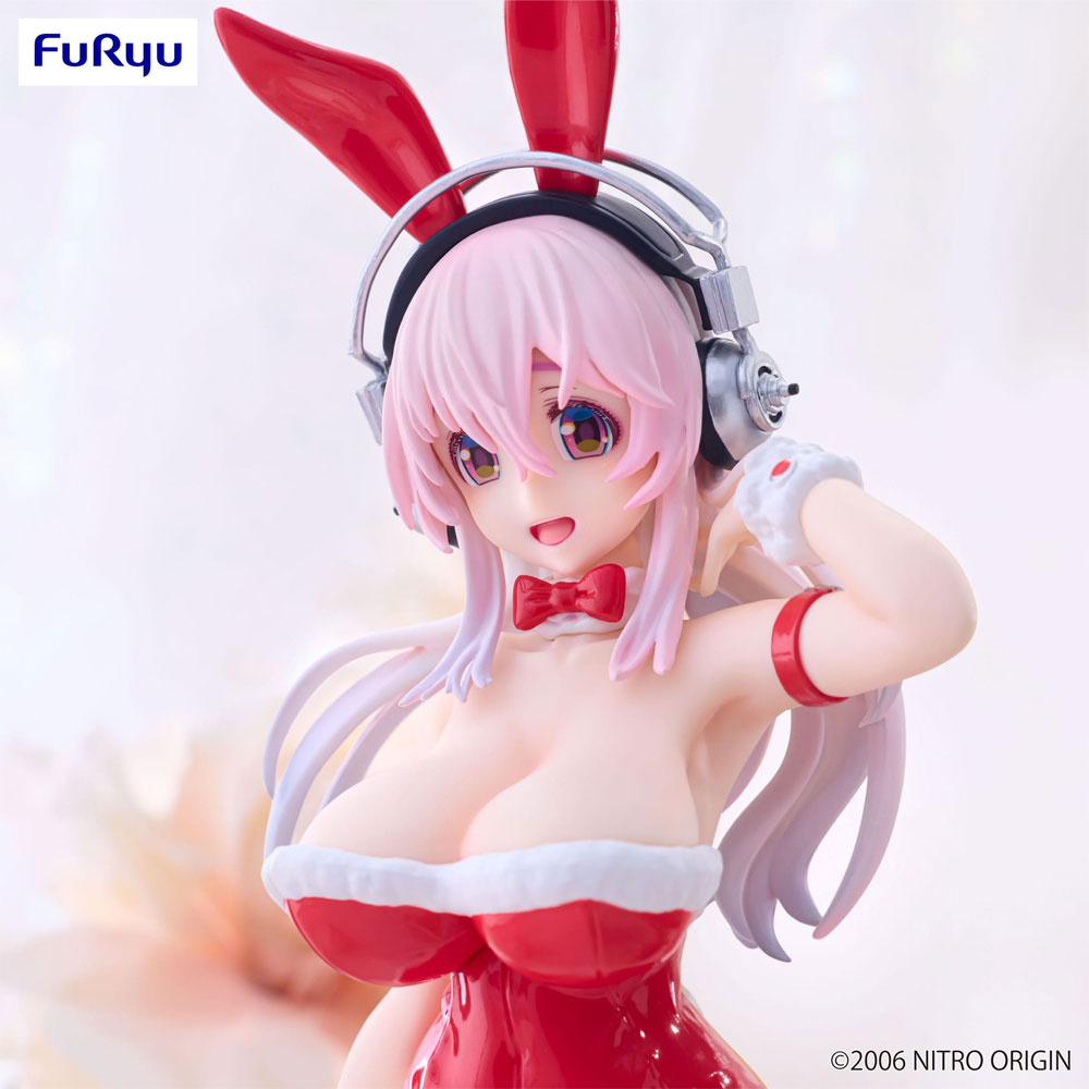 FIGURA SUPER SONICO BICUTE BUNNIES FIGURE RED RABBIT VER.