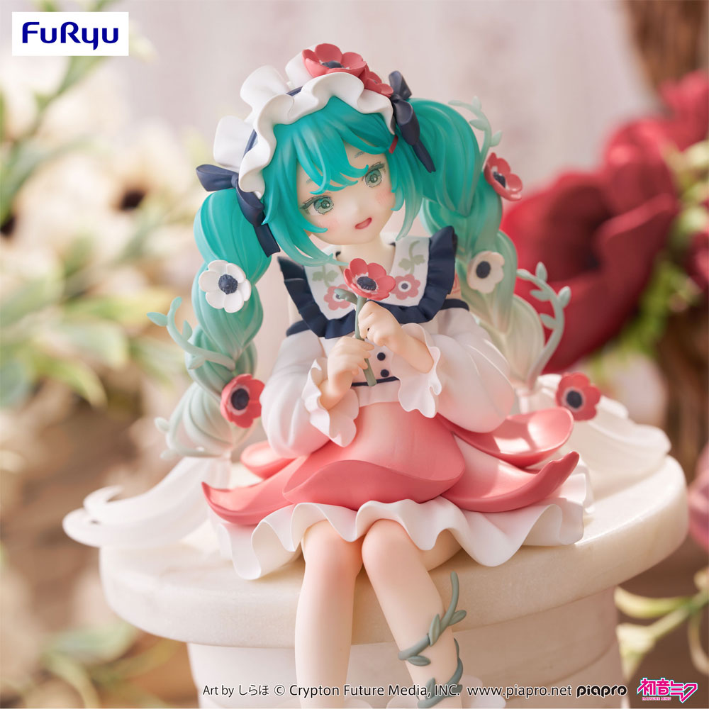 FIGURA NOODLE STOPPER HATSUNE MIKU FLOWER FAIRY ANEMONE