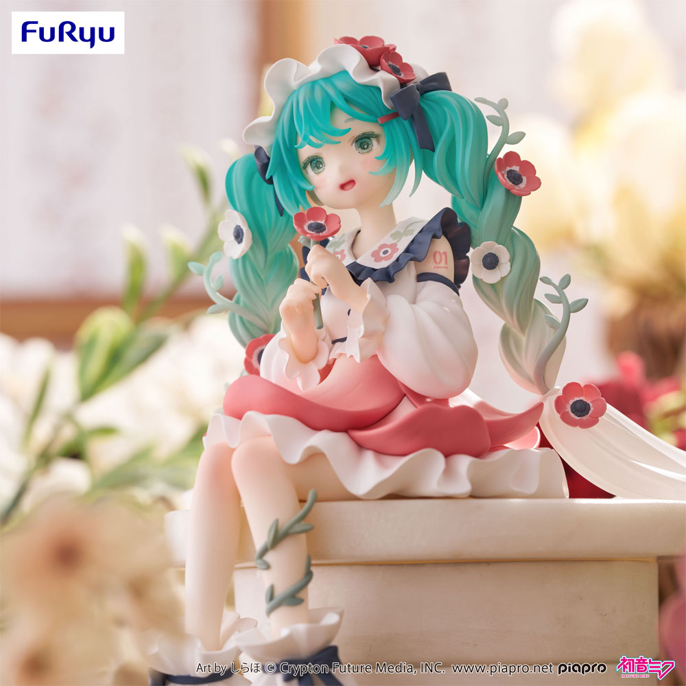 FIGURA NOODLE STOPPER HATSUNE MIKU FLOWER FAIRY ANEMONE