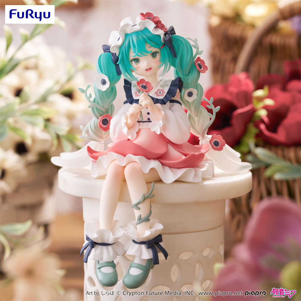 FIGURA NOODLE STOPPER HATSUNE MIKU FLOWER FAIRY ANEMONE