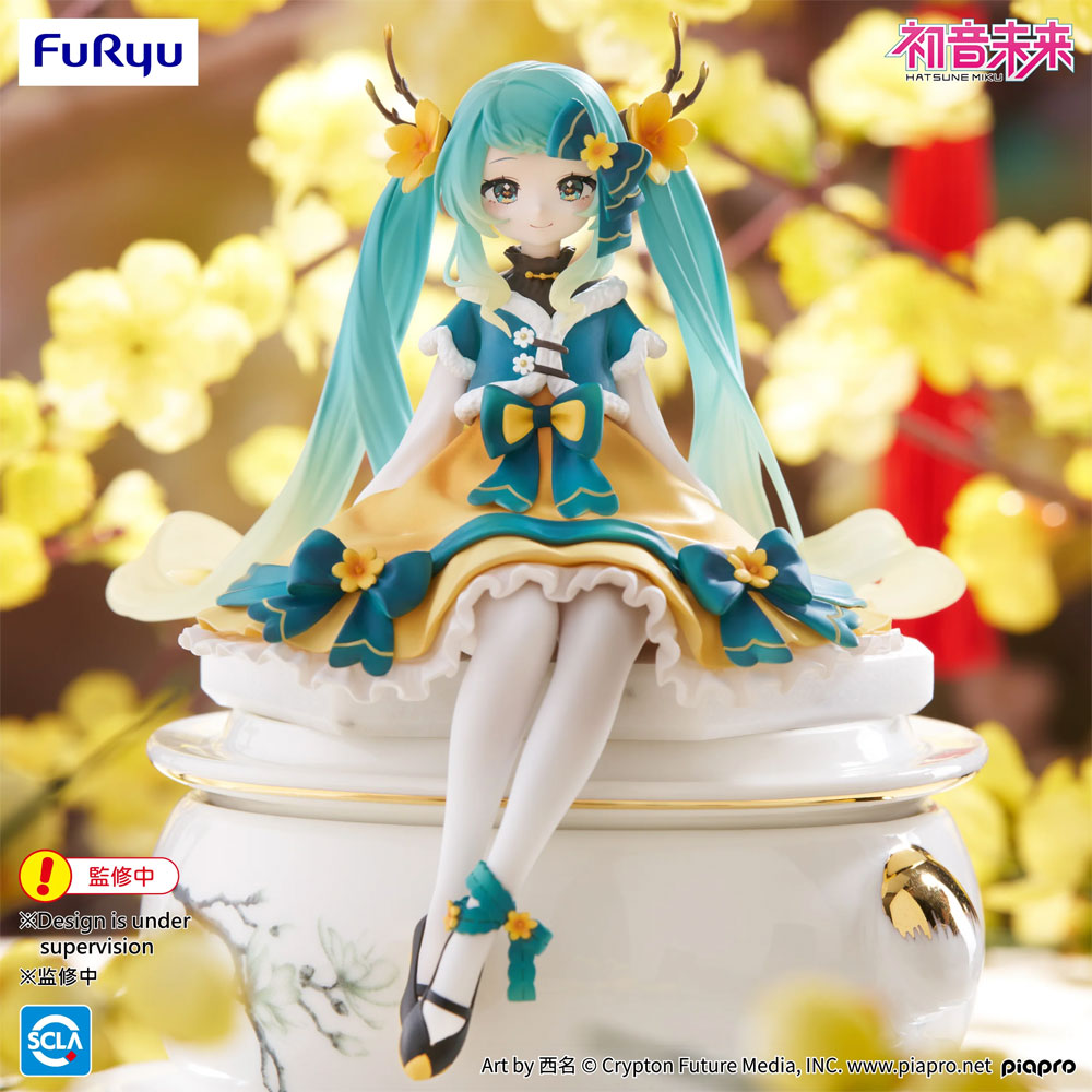 FIGURA NOODLE STOPPER HATSUNE MIKU 2025 CHINESE NEW YEAR VER.
