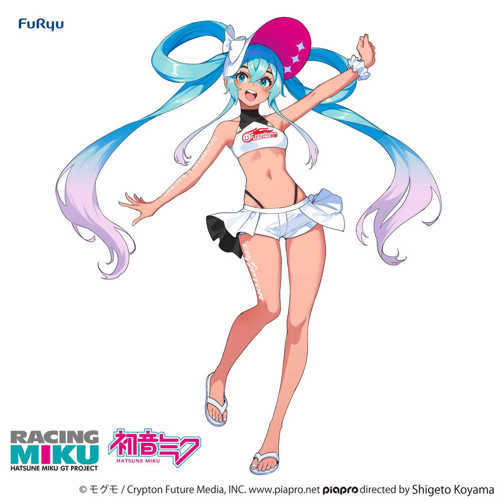 FIGURA TRIO TRY IT HATSUNE MIKU RACING MIKU 2024 SUMMER HOLIDAY VER.