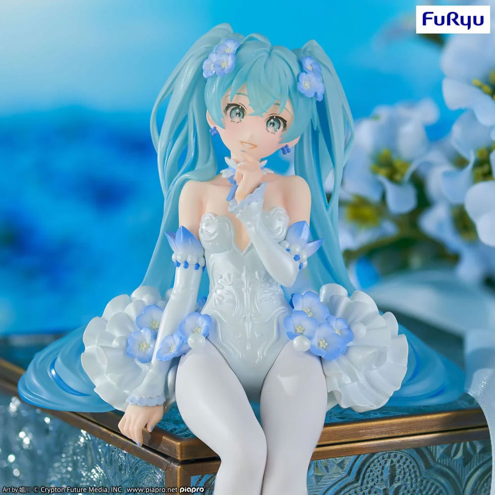 FIGURA NOODLE STOPPER HATSUNE MIKU FLOWER FAIRY NEMOPHILA US ONLY BONUS INCLUDE