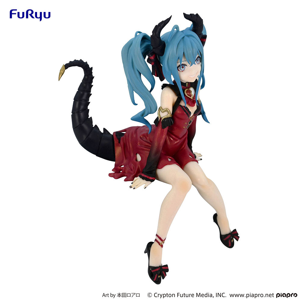 FIGURA NOODLE STOPPER HATSUNE MIKU VILLAIN RED COLOR VER. RE-RUN