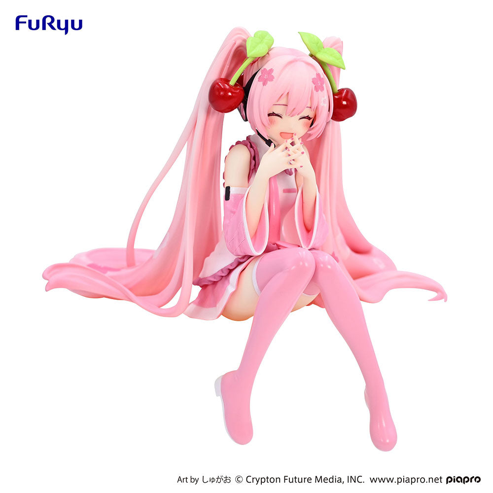 FIGURA NOODLE STOPPER SAKURA MIKU 2023 SMILE VER.