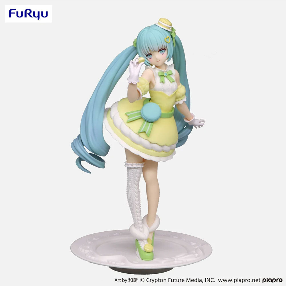 FIGURA HATSUNE MIKU SWEETSWEETS SERIES MACAROON CITRON COLOR VER.