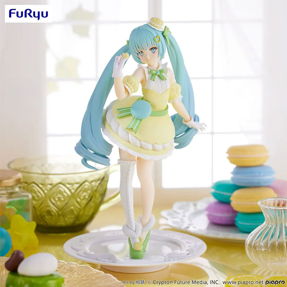 FIGURA HATSUNE MIKU SWEETSWEETS SERIES MACAROON CITRON COLOR VER.