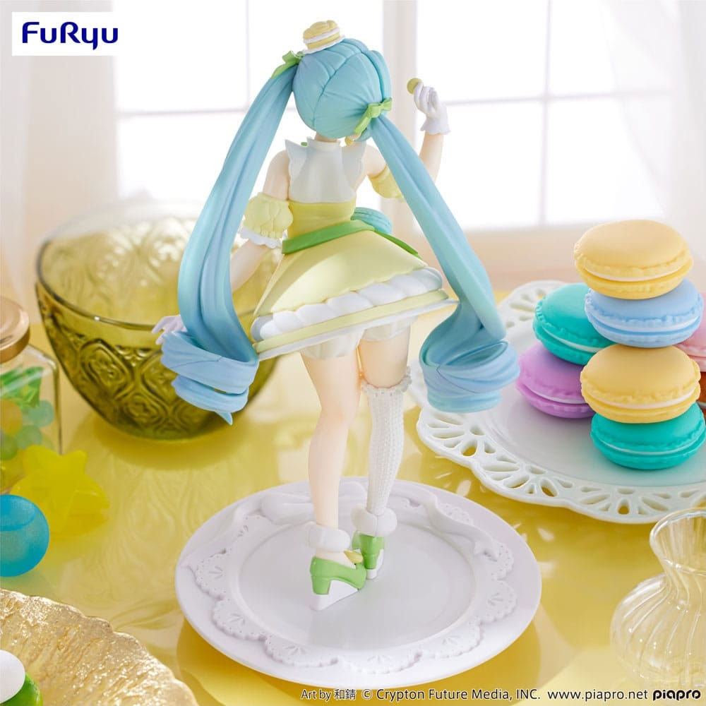 FIGURA HATSUNE MIKU SWEETSWEETS SERIES MACAROON CITRON COLOR VER.