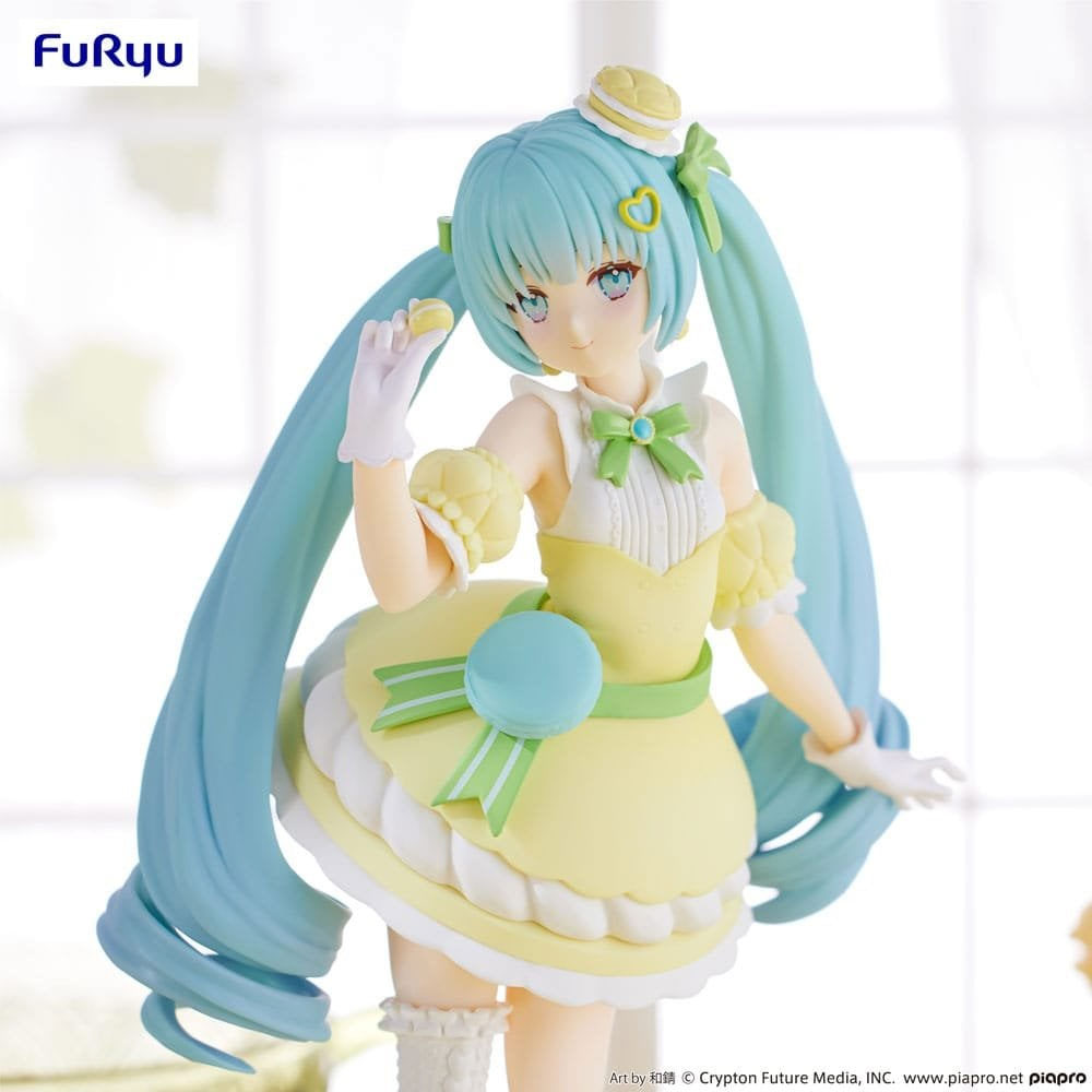 FIGURA HATSUNE MIKU SWEETSWEETS SERIES MACAROON CITRON COLOR VER.