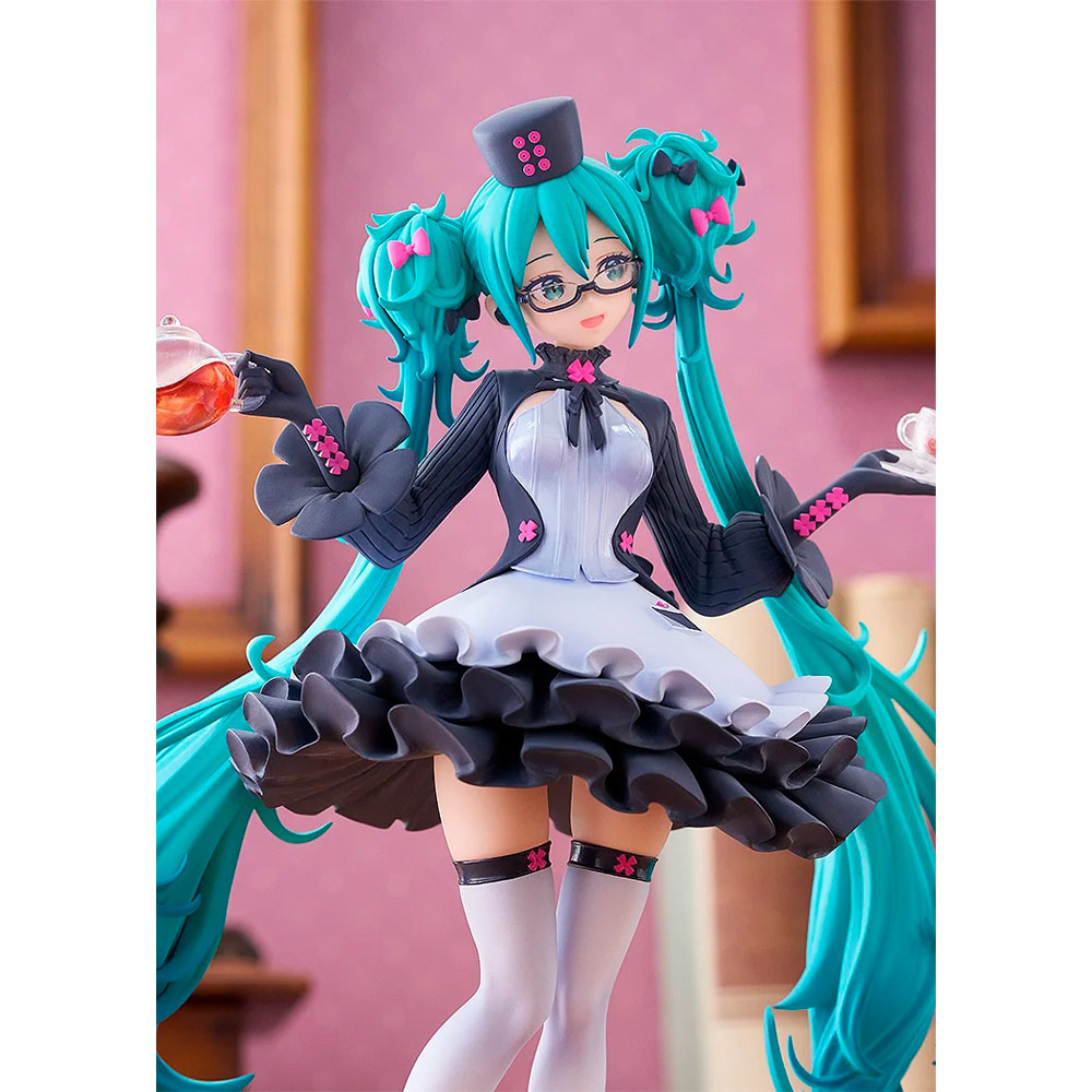 FIGURA POP UP PARADE HATSUNE MIKU GLASSES X CAFE VER.