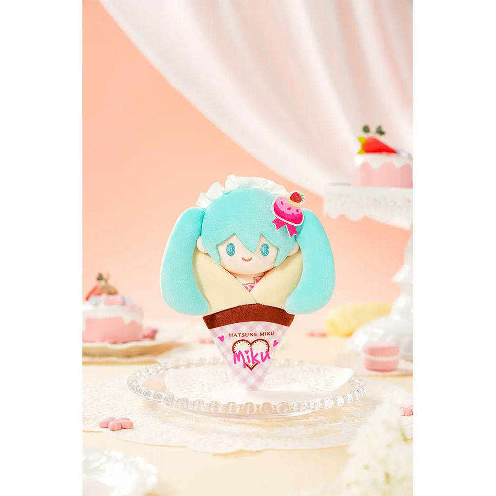 CREPE MASCOT KEYCHAIN B HATSUNE MIKU