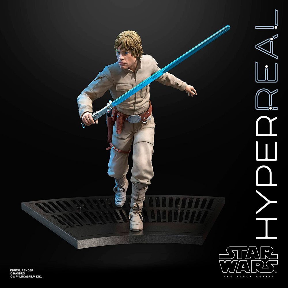 STAR WARS THE BLACK SERIES HYPER REAL LUKE SKYWALKER