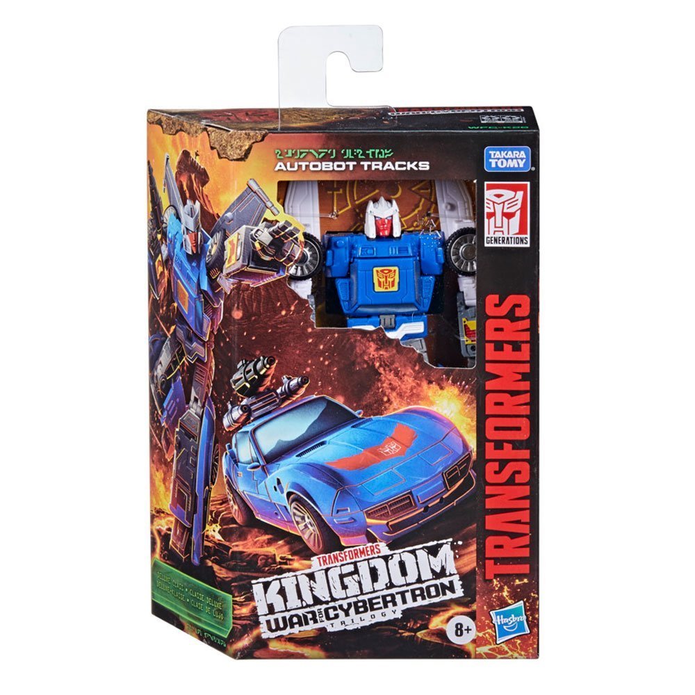 TRANSFORMERS KINGDOM WAR FOR CYBERTRON TRIOLOGY DELUXE CLASS AUTOBOT TRACKS