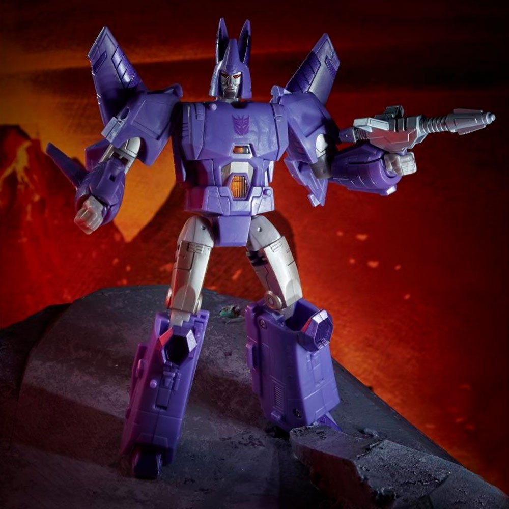 TRANSFORMERS KINGDOM WAR FOR CYBERTRON TRIOLOGY VOYAGER CLASS CYCLONUS