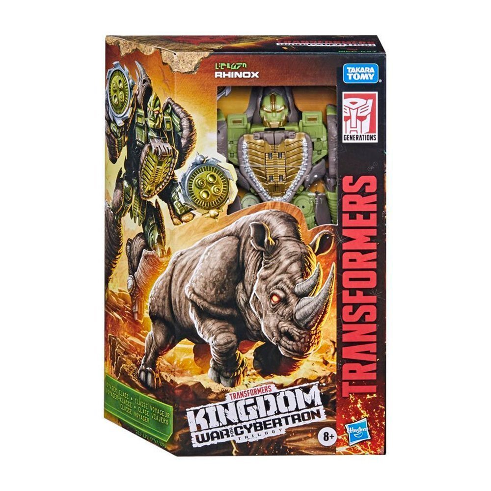TRANSFORMERS KINGDOM WAR FOR CYBERTRON TRIOLOGY VOYAGER CLASS RHINOX