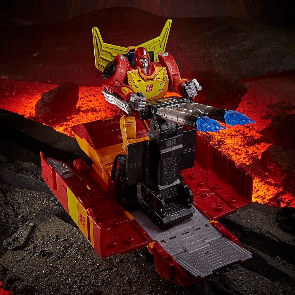 TRANSFORMERS KINGDOM WAR FOR CYBERTRON TRIOLOGY COMMANDER CLASS RODIMUS PRIME