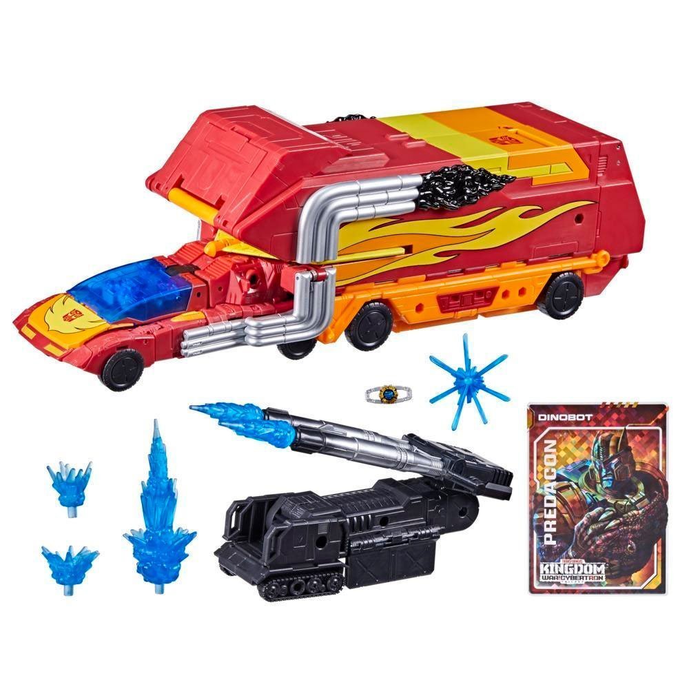 TRANSFORMERS KINGDOM WAR FOR CYBERTRON TRIOLOGY COMMANDER CLASS RODIMUS PRIME