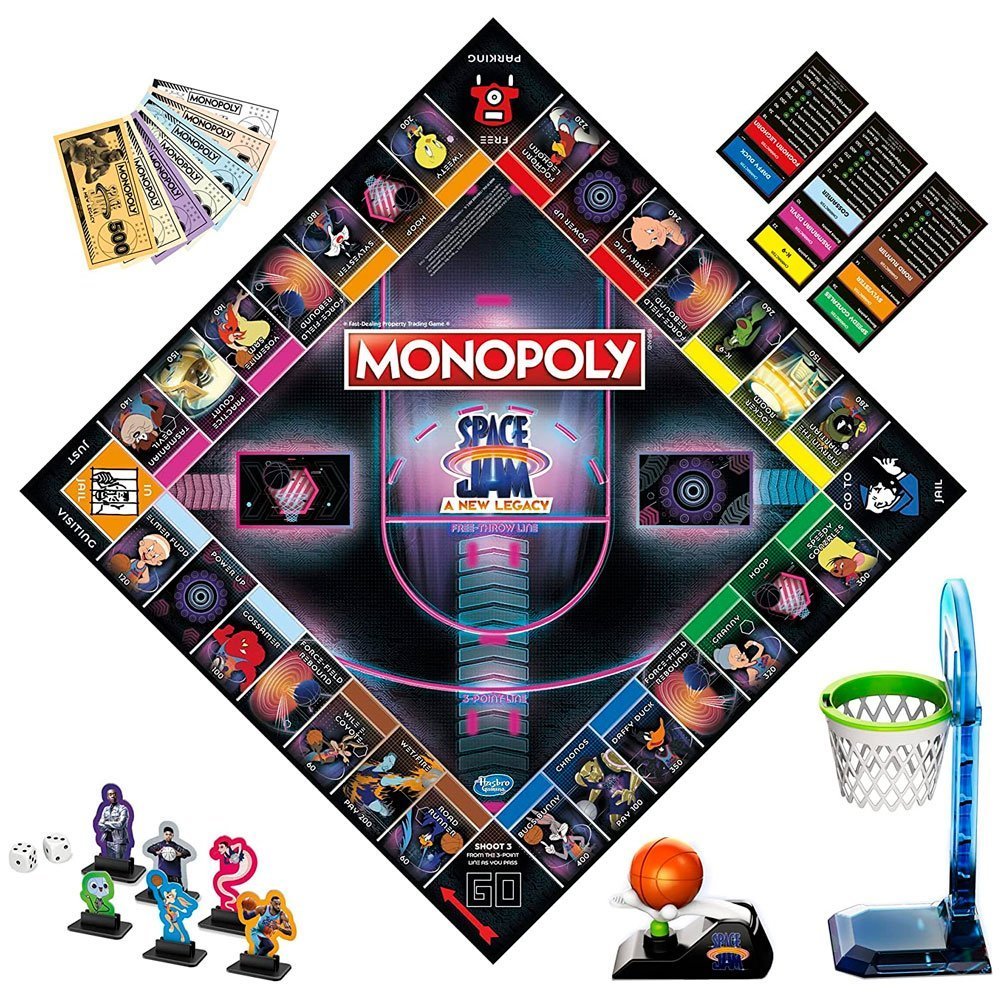 HASBRO GAMING MONOPOLY SPACE JAM A NEW LEGACY