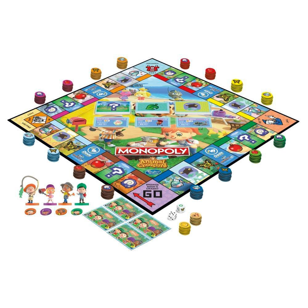 HASBRO GAMING MONOPOLY ANIMAL CROSSING