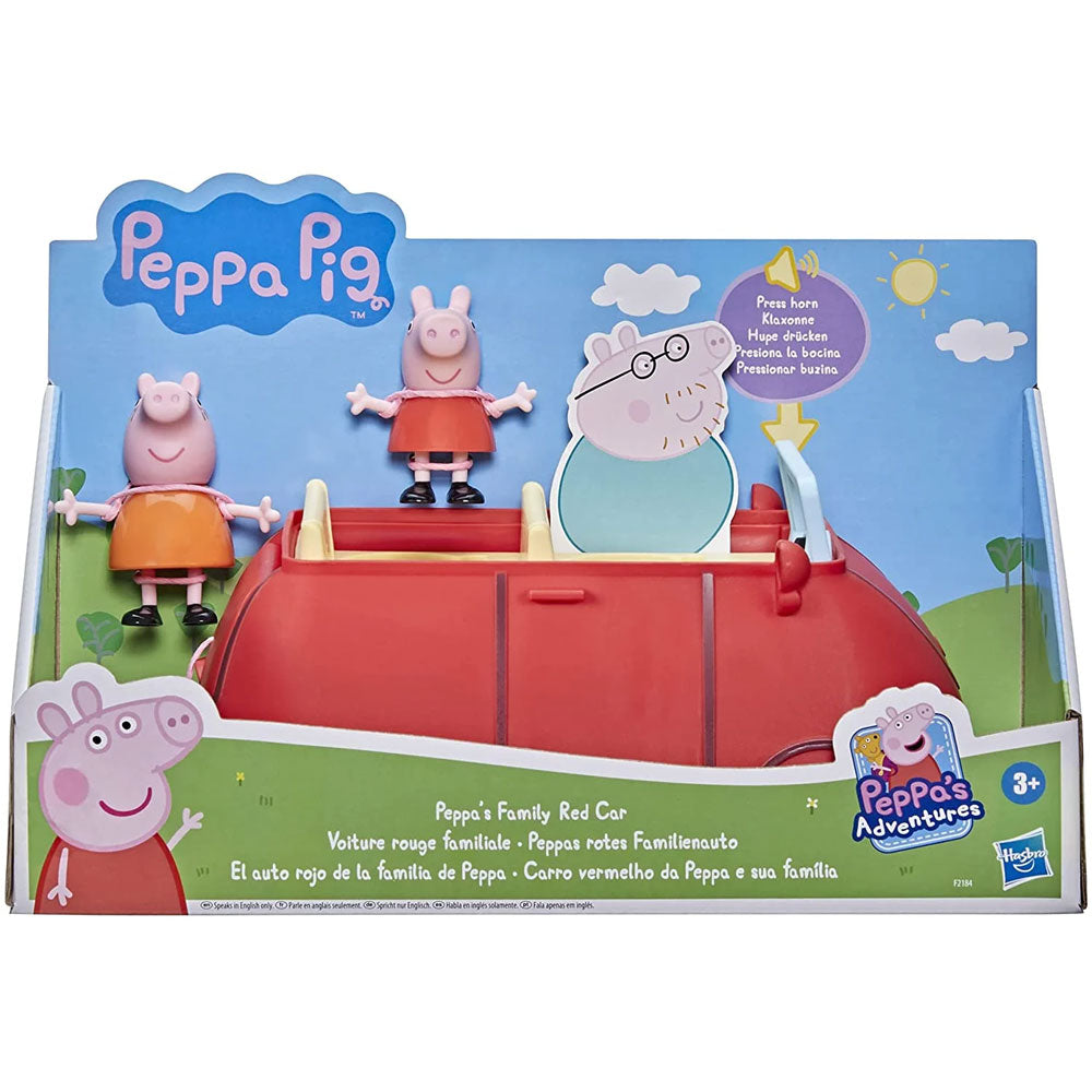 PEPPA PIG PEQUEÑO AUTO ROJO DE LA FAMILIA DE PEPPA