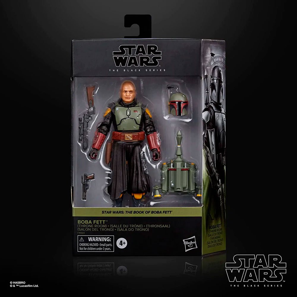 STAR WARS THE BLACK SERIES BOBA FETT (THRONE ROOM) | HASBRO