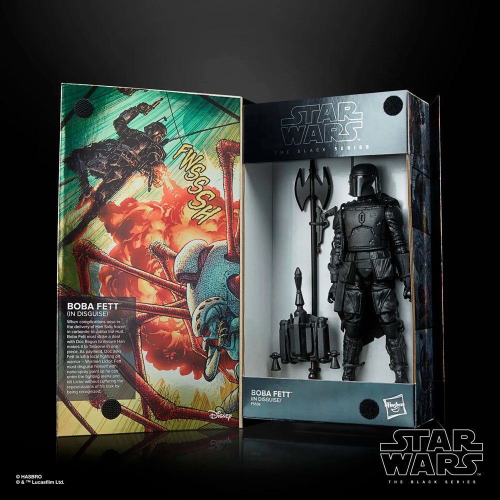 STAR WARS THE BLACK SERIES BOBA FETT (IN DISGUISE)