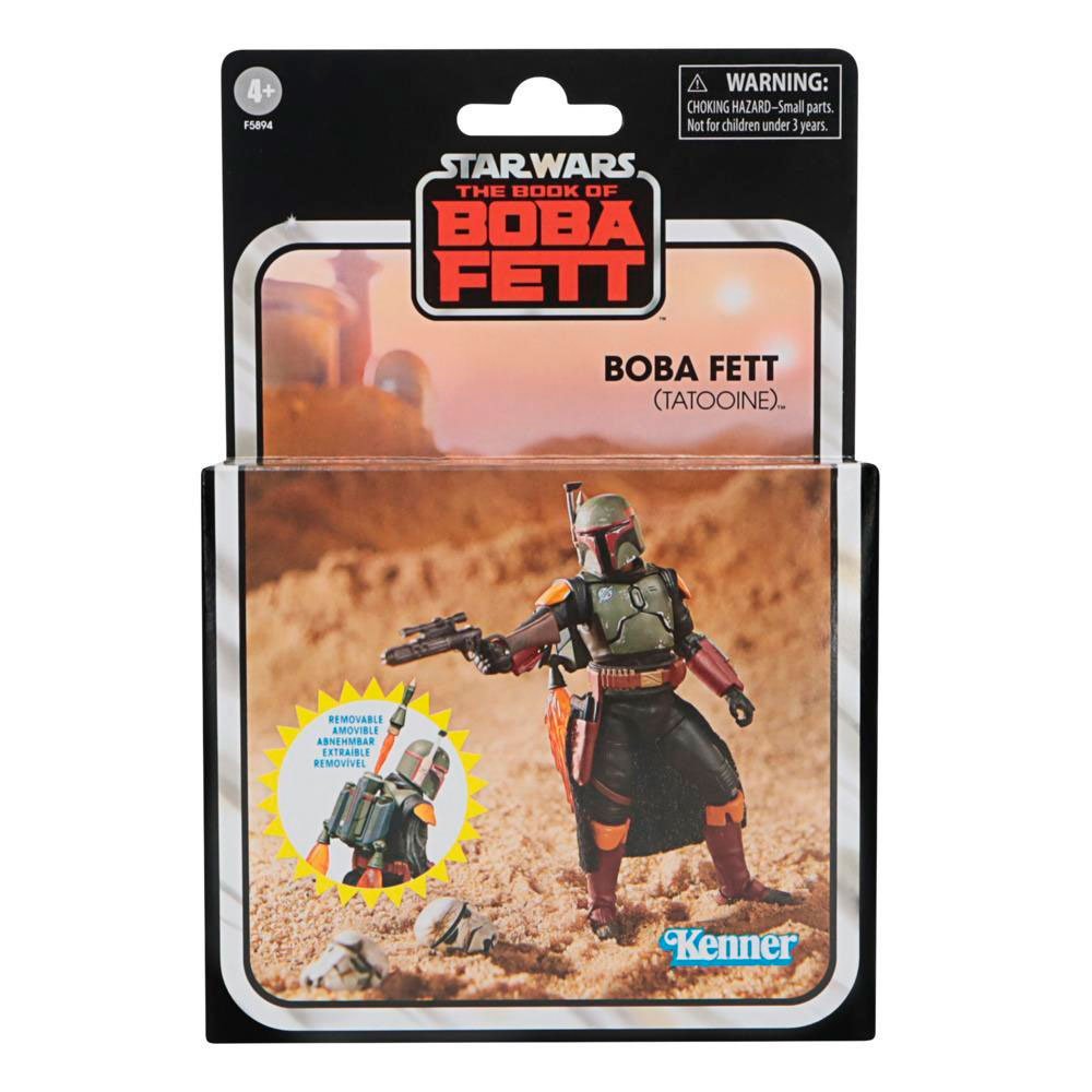 STAR WARS VINTAGE KENNER BOBA FETT TATOOINE