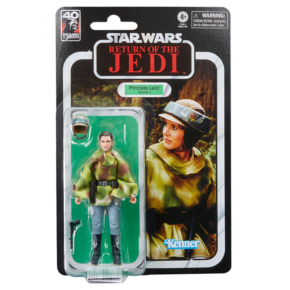 STAR WARS BLACK SERIES 40 RETURN OF THE JEDI PRINCESS LEIA (ENDOR)