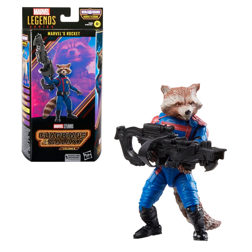 MARVEL LEGENDS ROCKET GUARDIANES DE LA GALAXIA