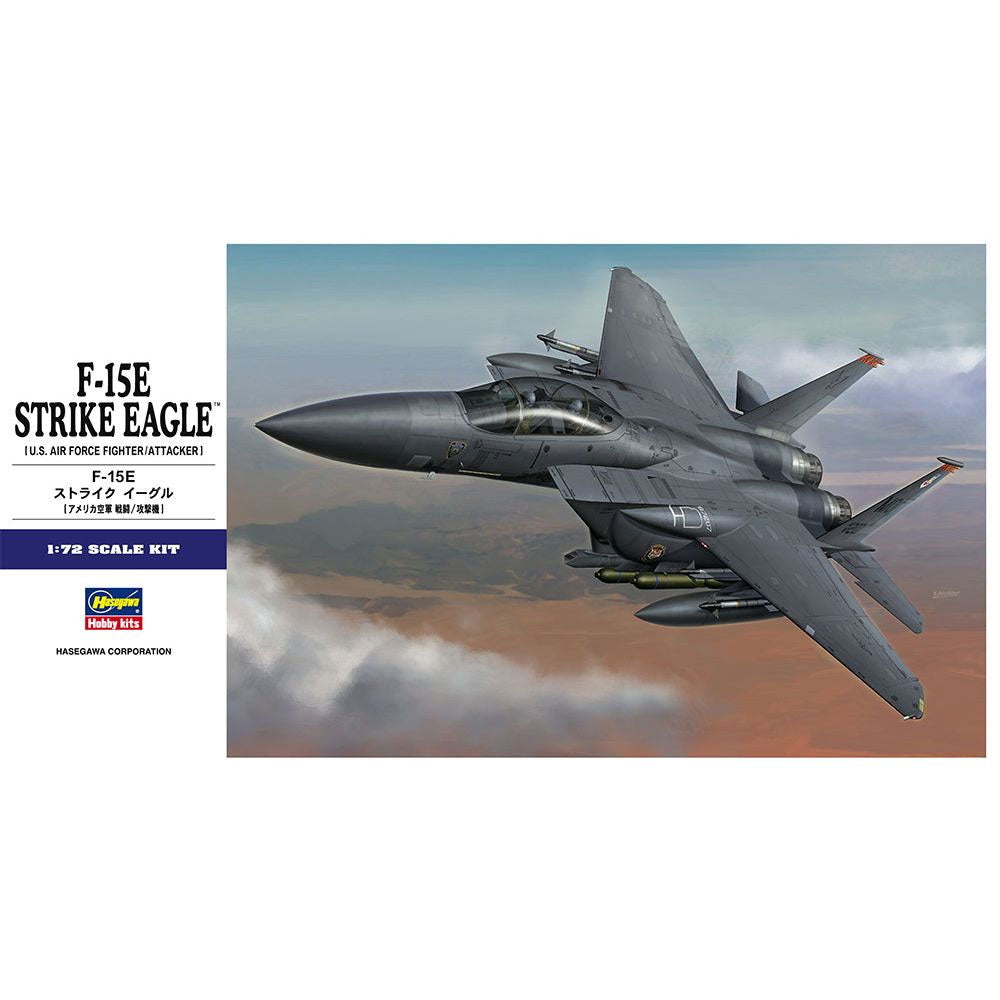 HASEGAWA 1/72 F-15E STRIKE EAGLE