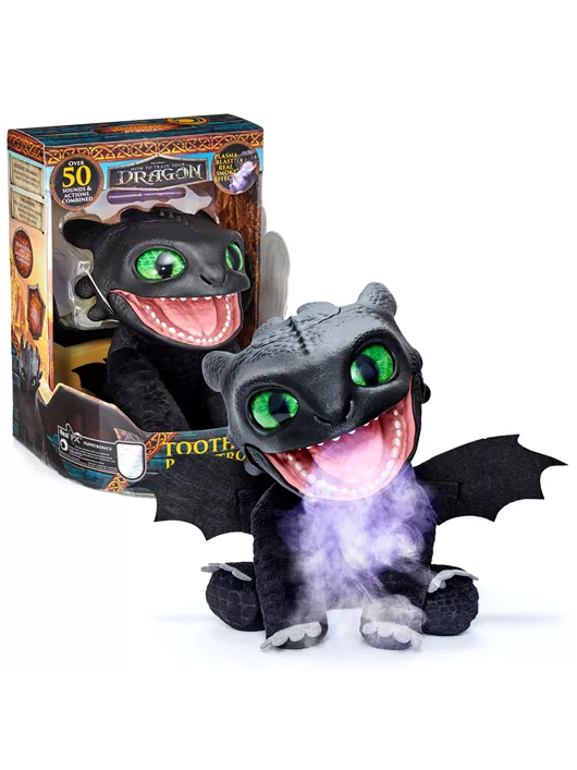 PELUCHE ANIMATRONICO CHIMUELO / TOOTHLESS (21CM)