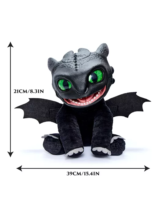 PELUCHE ANIMATRONICO CHIMUELO / TOOTHLESS (21CM)