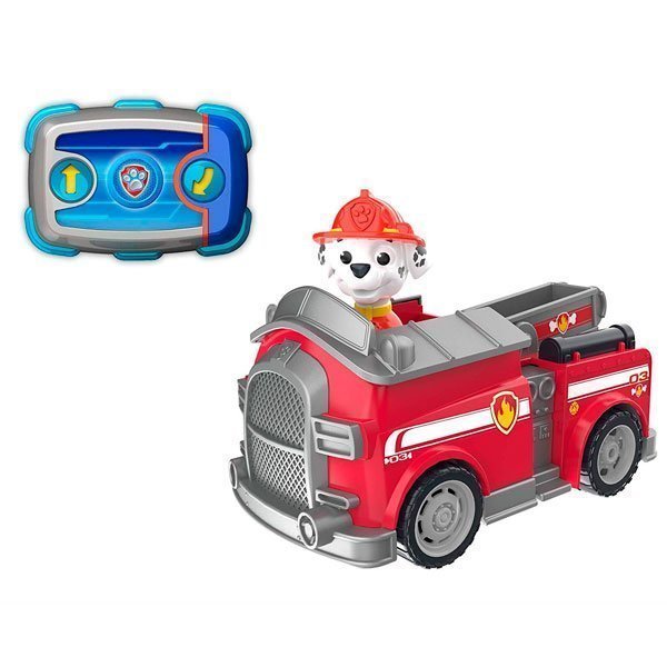 PAW PATROL CONTROL REMOTO MARSHALL RC BOMBERO