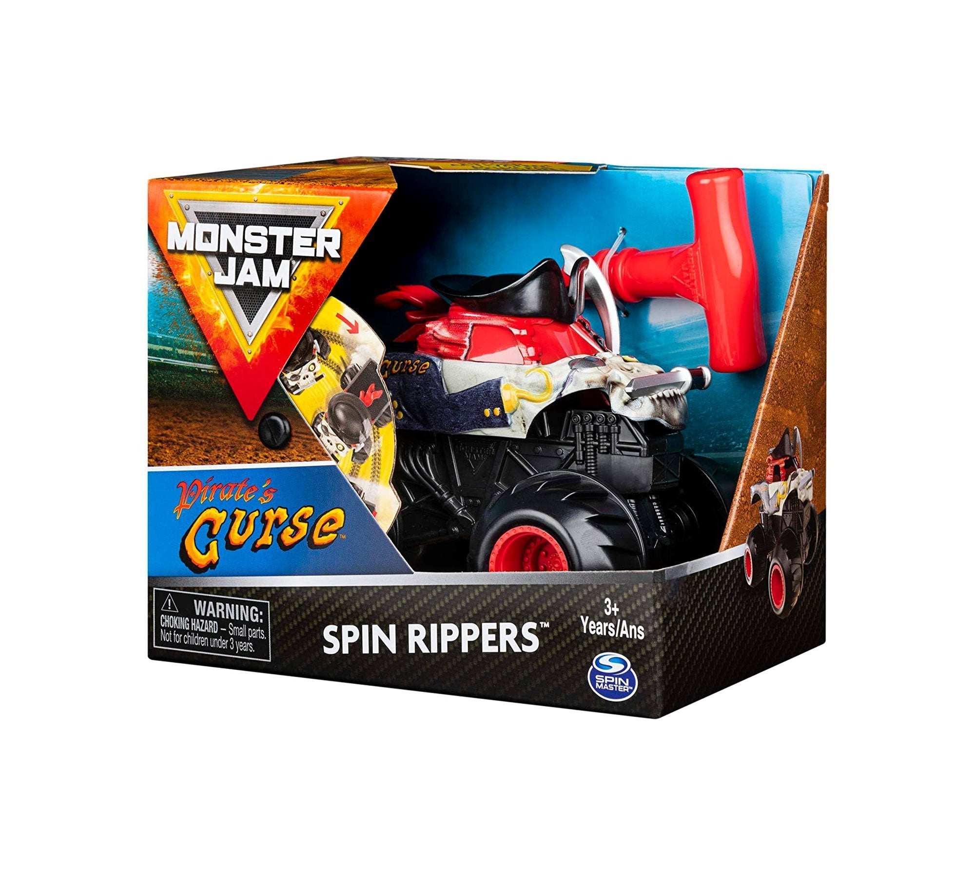 MONSTER JAM SPINRIPPERS PIRATE´S CURSE