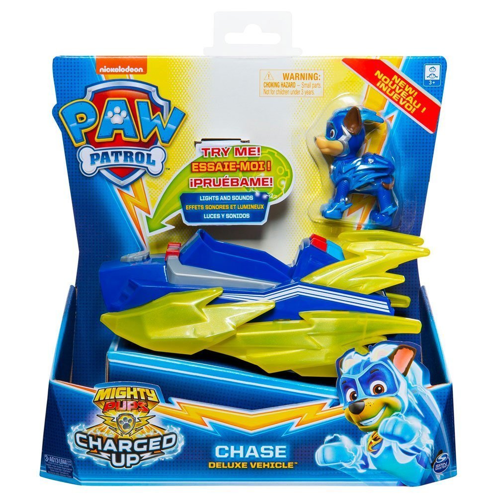 PAW PATROL CHARGED UP CHASE DELUXE VEHICLE