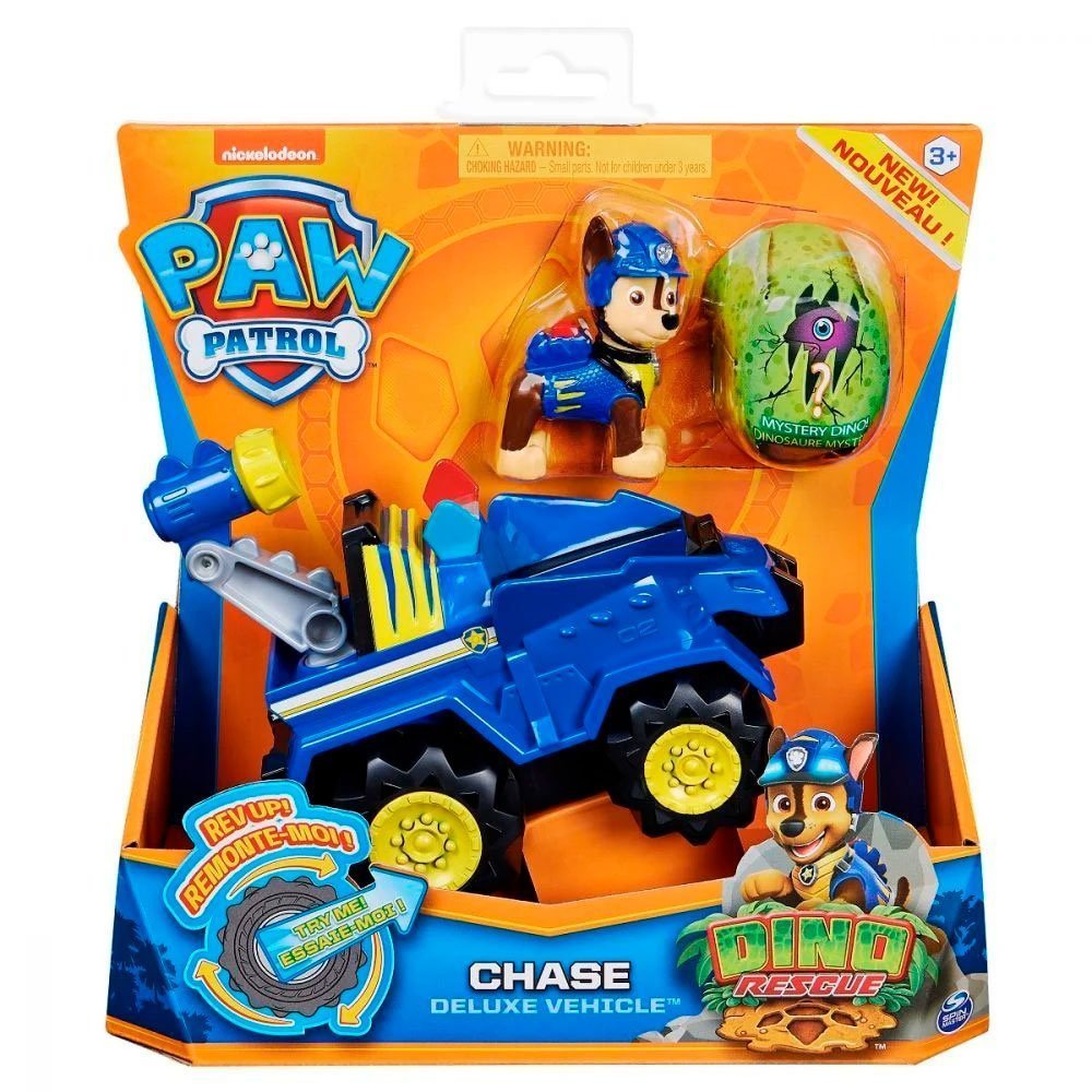 PAW PATROL DINO RESCUE CHASE DELUXE VEHICLE