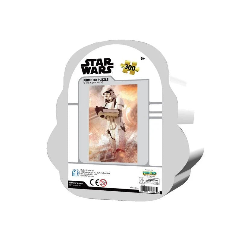 PUZZLE LENTICULAR STORMTROOPER CAJA 3D STAR WARS 300 pcs| ANSALDO