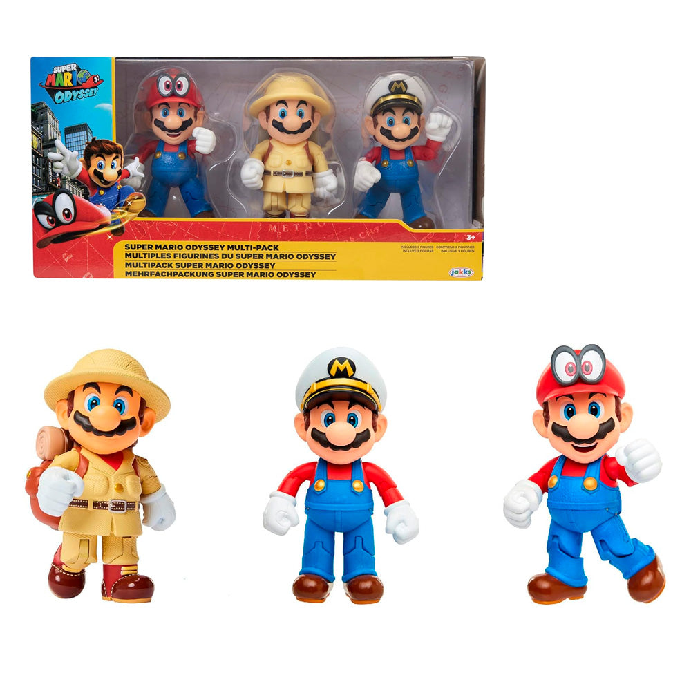 SET FIGURAS SUPER MARIO ODYSSEY