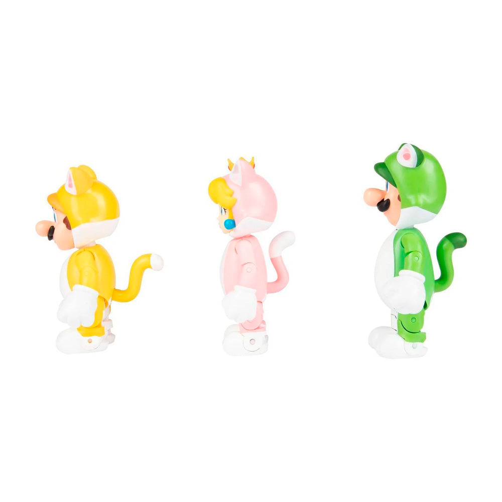 SET FIGURAS SUPER MARIO 3D WORLD